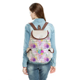 Floral Printed School Backpacks for Girls and Women