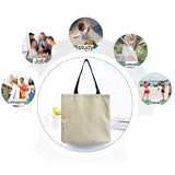 Natural Science Print Tote Bag Outdoor School Teacher Gift Handbag