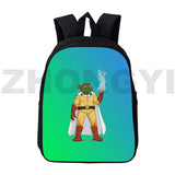 One-Punch Man Backpack 12/16 Inch Large Capacity Backpack Women Children Cartoon