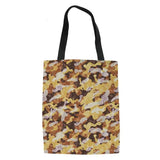 Camouflage Canvas Shoulder Bag for Shopping Men Women