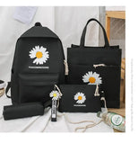 Versatile Daisy Bag Set Double Back Shoulder Female