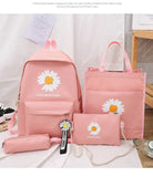 Versatile Daisy Bag Set Double Back Shoulder Female