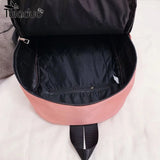 Canvas Backpack Shoulder Bag Women Schoolbag Teenages Large Capacity