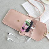 Heart-shaped Transparent Mini Crossbody Bag for Women