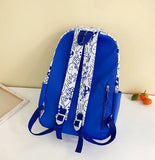Student Nylon Cartoon Prints Backpack Bag