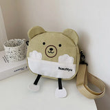 Preppy Style Messenger Bag Large-capacity Shoulder Bag Women Crossbody Satchel
