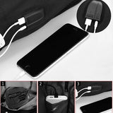 Teen School Backpack USB Anti-theft Laptop Waterproof Bag