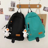 Female Japanese Backpack Large Capacity High School Student Bookbag