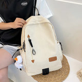 Female Japanese Backpack Large Capacity High School Student Bookbag