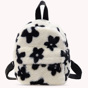 Floral Print Mini Backpack for Girls