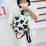 Floral Print Mini Backpack for Girls