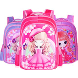 Elementary Cartoon Backpack for Girls Kids