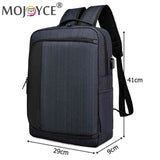 Student Travel Laptop Backpacks Men High Oxford Shoulder Knapsack USB Charging