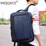 Student Travel Laptop Backpacks Men High Oxford Shoulder Knapsack USB Charging