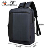 Student Travel Laptop Backpack - High Oxford Shoulder Knapsack with USB Charging