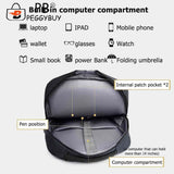 Student Travel Laptop Backpack - High Oxford Shoulder Knapsack with USB Charging