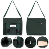 Classic Canvas Schoolbag Messenger Bag Crossbody Bags