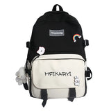 Japanese College School Backpack Large Capacity Outdoor Travel Pack