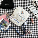 Solid Mini Straw Crossbody Bag for Women