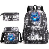 Stitch Schoolbag Set for Kids - 3 Pieces