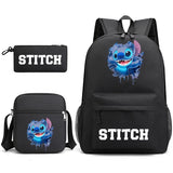 Stitch Schoolbag Set for Kids - 3 Pieces