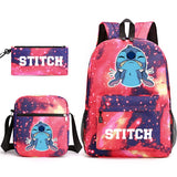 Stitch Schoolbag Set for Kids - 3 Pieces