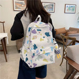 Students Backpacks Printed School College Book Bag Large Capacity for Teenagers