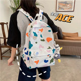 Students Backpacks Printed School College Book Bag Large Capacity for Teenagers