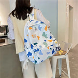 Students Backpacks Printed School College Book Bag Large Capacity for Teenagers