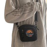 Canvas Shoulder Bags Women Student Handbags Mini Sling Bag Crossbody Bags