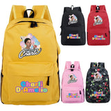 Charli Damelio Backpack Women Travel Knapsacks