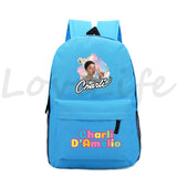 Charli Damelio Backpack Women Travel Knapsacks