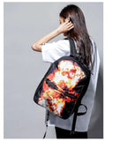 Quinn Print Backpack School Bags For Girls Bagpack Mochila Escolar USB Charging