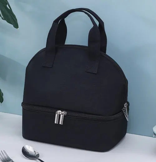 Students Portable Lunch Bag Insulated Thermal Food Lunch Box