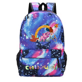 Students Schoolbag Centaurworld Backpack for Girls Boys Teens Travel Knapsack