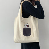 Small Fresh Shoulder Bag for Women Art Style