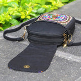 Ethnic Retro Mini Embroidered Bag Wallet for Women