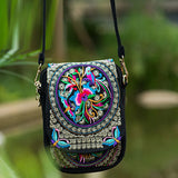 Ethnic Retro Mini Embroidered Bag Wallet for Women