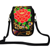 Ethnic Retro Mini Embroidered Bag Wallet for Women
