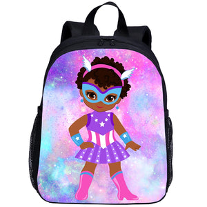 Anime Girl School Backpack Mini Kids Book Bag For School