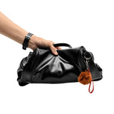 Chic Backpack Purse for Women Large Ladies Shoulder Bags with Pendants