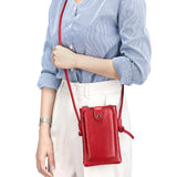 Stylish Leather Women Shoulder Bag Small Crossbody Bag