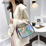 Stylish PVC Messenger Square Bag for Women