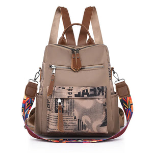 Stylish Oxford Backpacks Women Anti-theft Travel Female Shoulder Bag