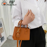 Stylish PU Leather Mini Messenger Handbag for Women