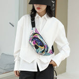 Women's Nylon Waist Bag Sports Fanny Pack