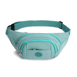 Women's Nylon Waist Bag Sports Fanny Pack