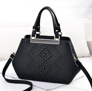 Stylish Vintage Handbag Felt Bag Print Ladies College Handbags Cheap