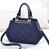 Stylish Vintage Handbag Felt Bag Print Ladies College Handbags Cheap