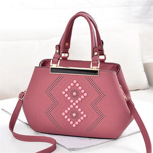 Stylish Vintage Handbag Felt Bag Print Ladies College Handbags Cheap